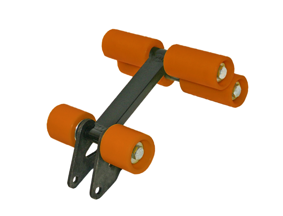 6 Wheel LPR w/D88K Tri Plates 2-1/4" Idler Wheel