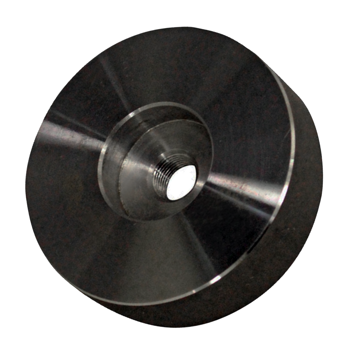 Steel Wheel 3-1/2 Dia. x 1" Width x 5/8-18 Fine Thread