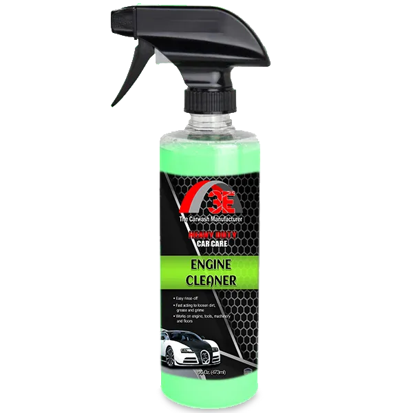 16 oz Engine Cleaner – heavy duty car & engine degreaser spray for engines, wheels, and tire cleaning.