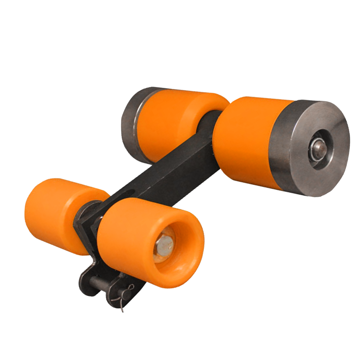4 Wheel Peco Roller Assy with D88K 2-1/2" Idler Wheel