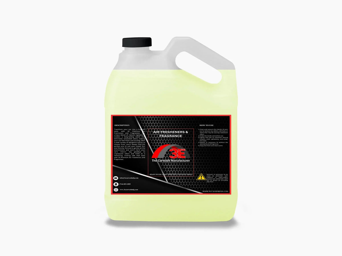 Back label of Honeydew Air Freshener & Long-Lasting Odor Eliminator, 1 Gallon size with usage instructions and details.