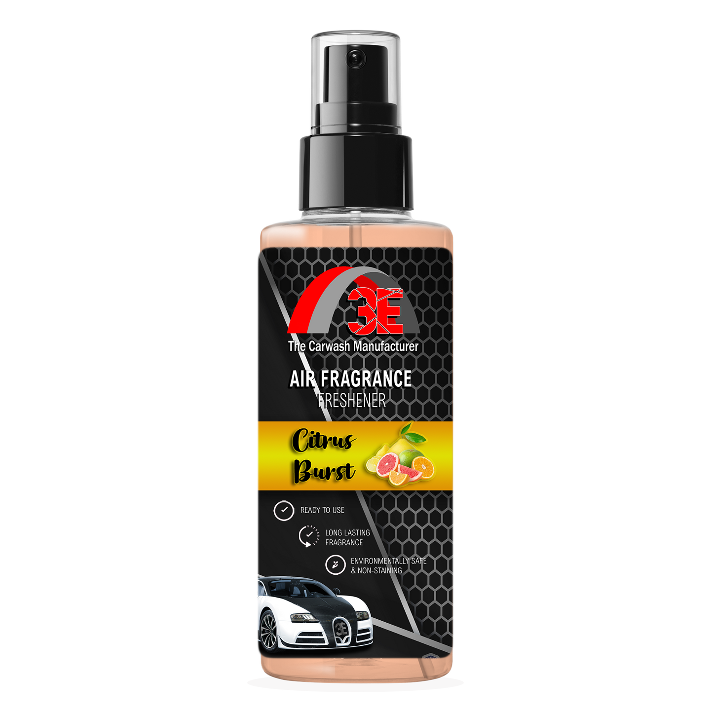 CITRUS BURST SCENT AIR FRESHENER - 3E The Carwash Manufacturer