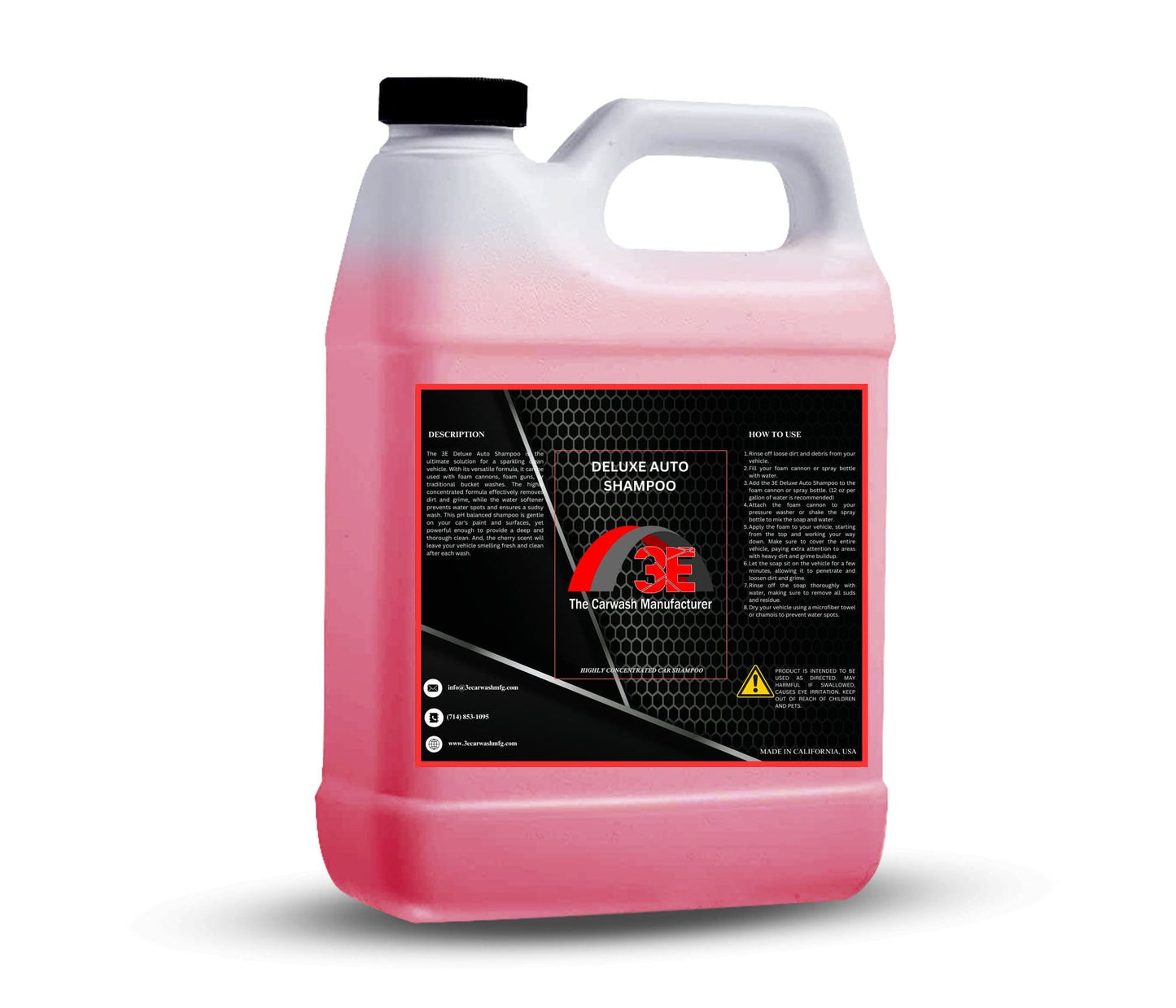 Deluxe Auto Foamy Car Wash Shampoo-3E-301GAL5