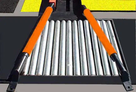 54" Entrance Guide Rails Only for 12ft x 4ft