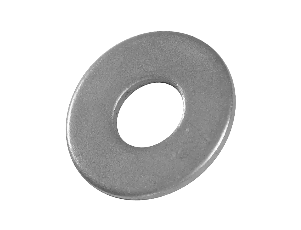 Flat Washer USS 0.5 Zinc Plated Steel. Durable, corrosion-resistant washers for car wash equipment. Sold in packs of 50.