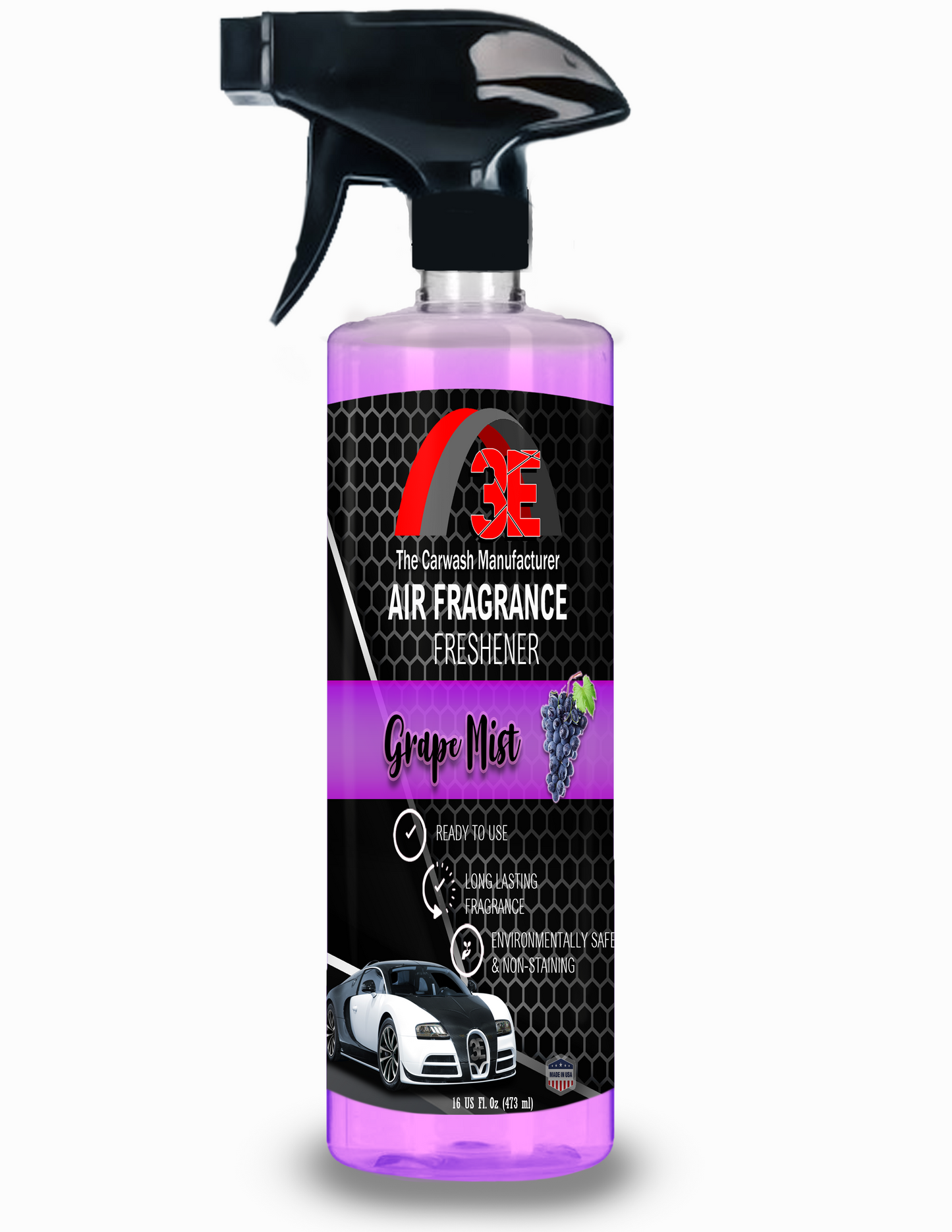 Grape Mist Air Freshener - 3E The Carwash Manufacturer