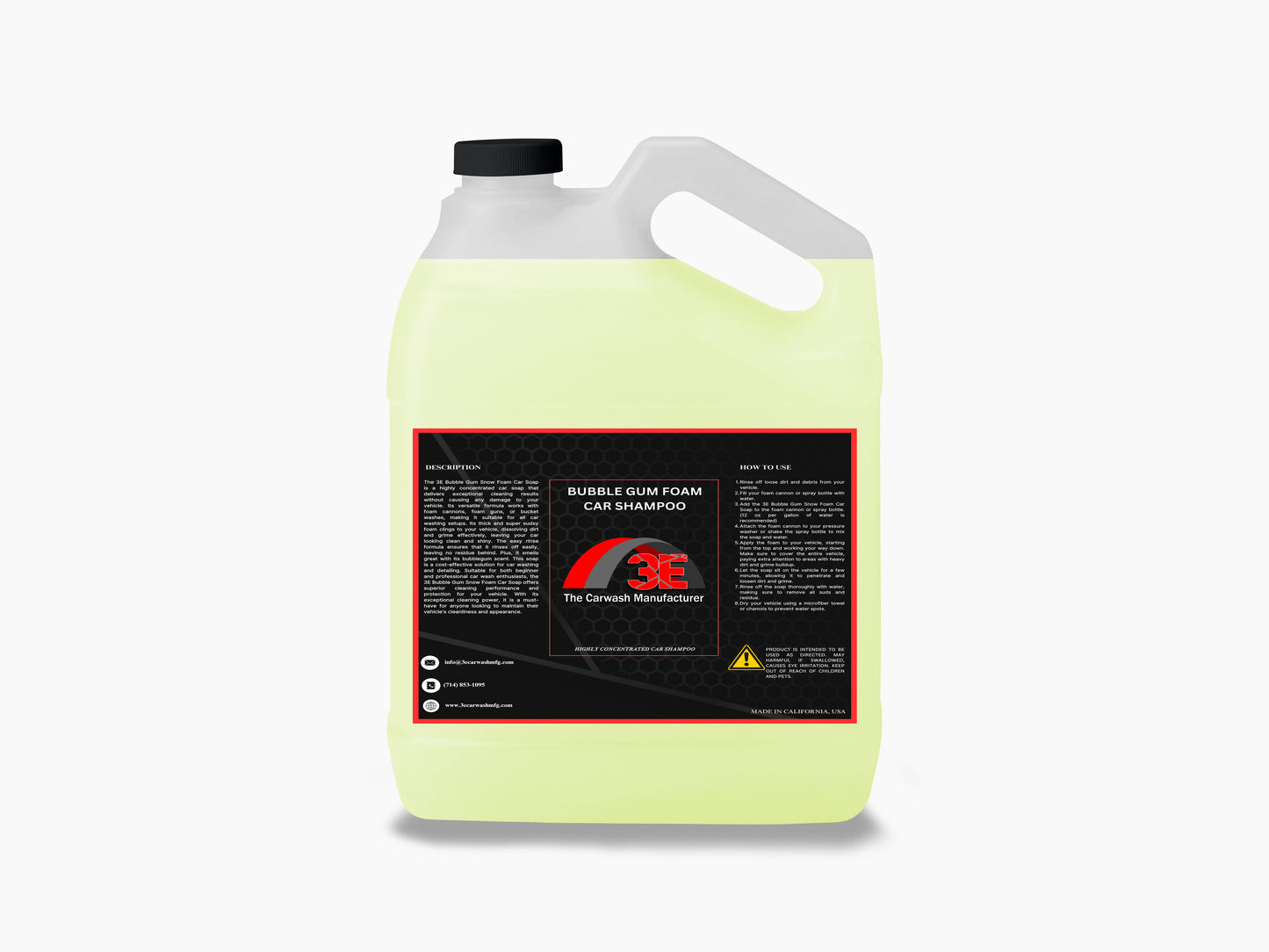 Honeydew Snow Foam Car Shampoo - 3E The Carwash Manufacturer