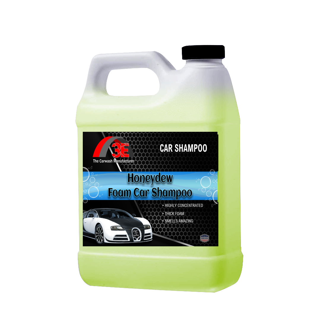 Honeydew Snow Foam Car Shampoo - 3E The Carwash Manufacturer