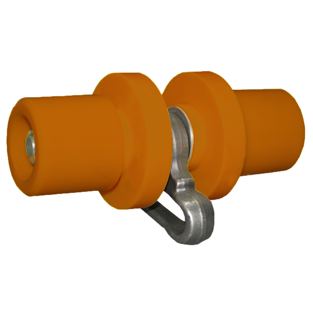 4 Wheel MacNeil Roller Assy with X458 Link 2-1/2" Idler Wheel