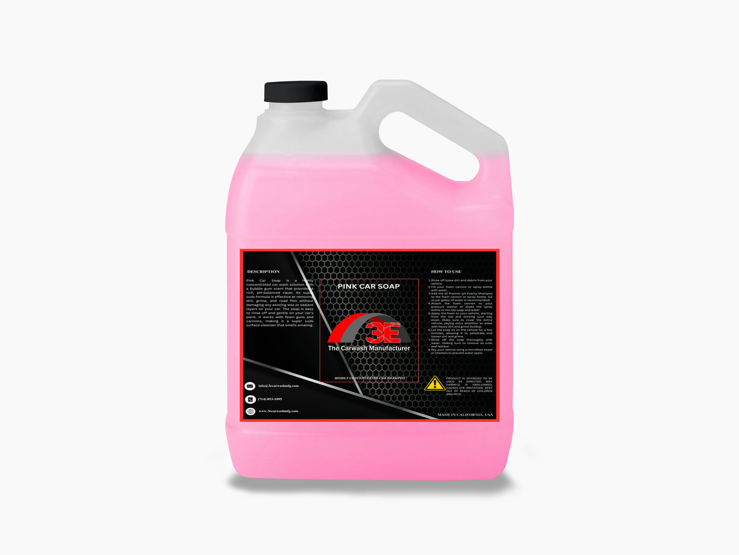 Pink Soap - 3E The Carwash Manufacturer
