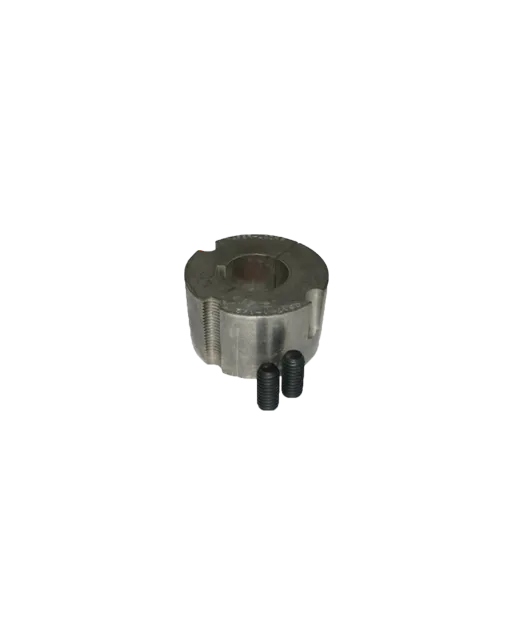 Steel taper lock bushing 2517 x 2.25 inch used for tunnel and surface car wash conveyor systems.
