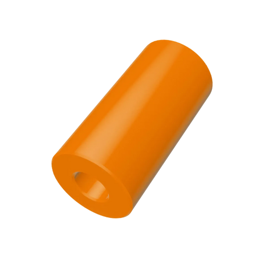 UHMW Pusher Wheel 3 in Dia x 6 in x 1.25 in Bore – Econocraft surface roller replacement by 3E The Carwash Manufacturer.