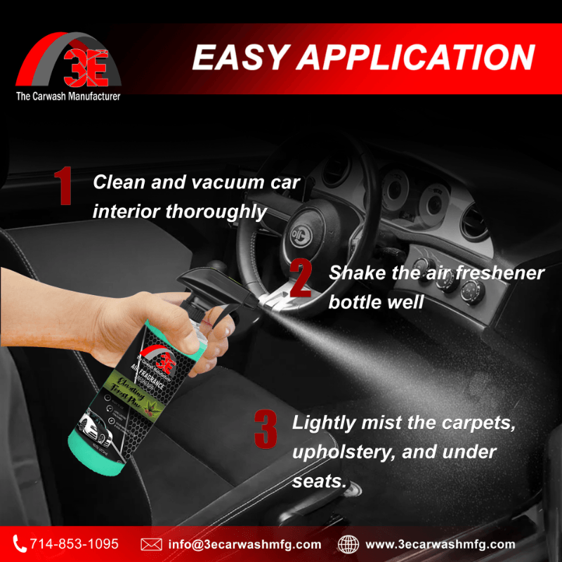 Elevating Forest Pine Air Freshener - 3E The Carwash Manufacturer