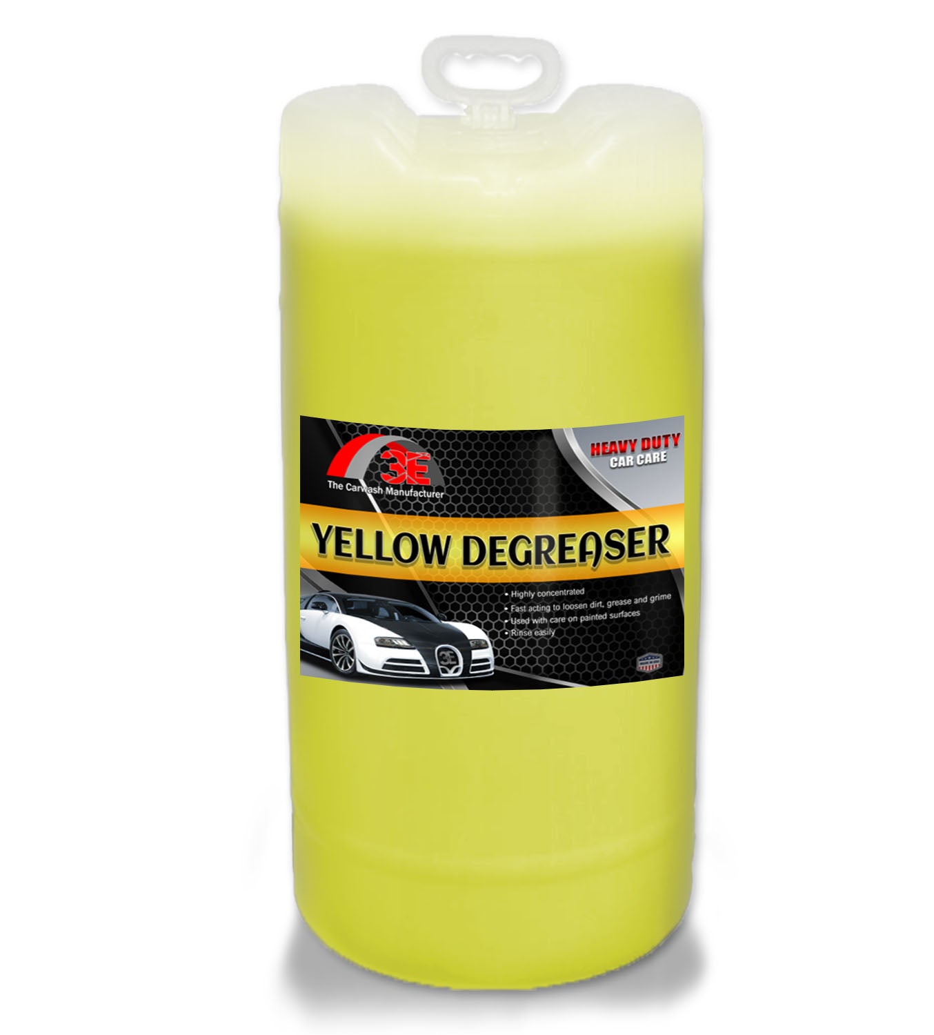 Yellow Degreaser (Gal) - 3E The Carwash Manufacturer