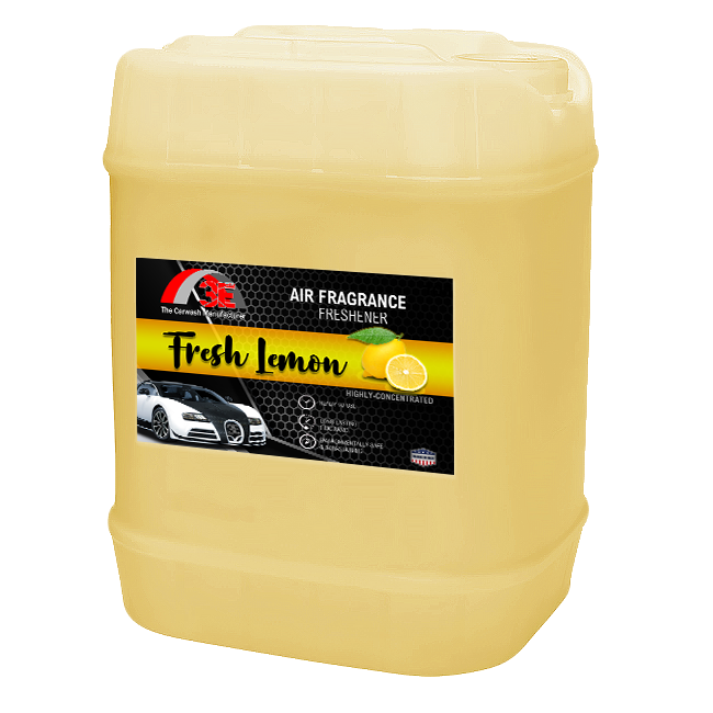 Fresh Lemon Air Freshener - 3E The Carwash Manufacturer