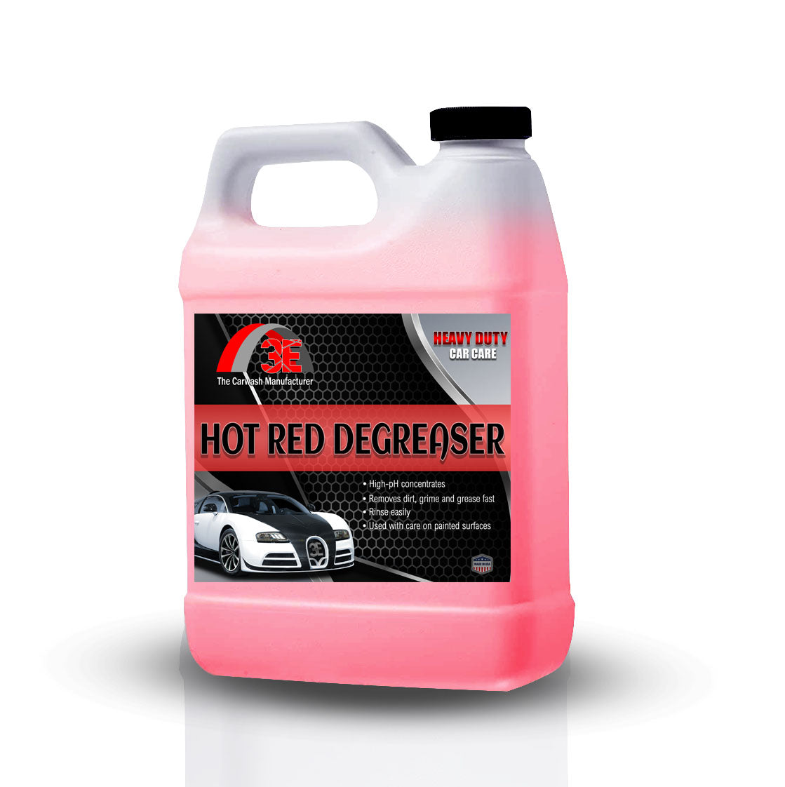 Hot Red Degreaser - 3E The Carwash Manufacturer