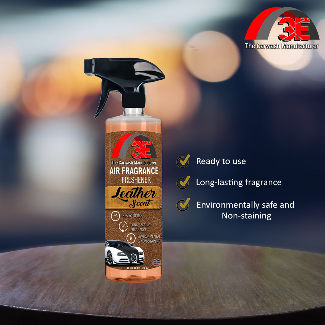 Premium Leather Air Freshener – Long-Lasting Spray for Car, Home & Office