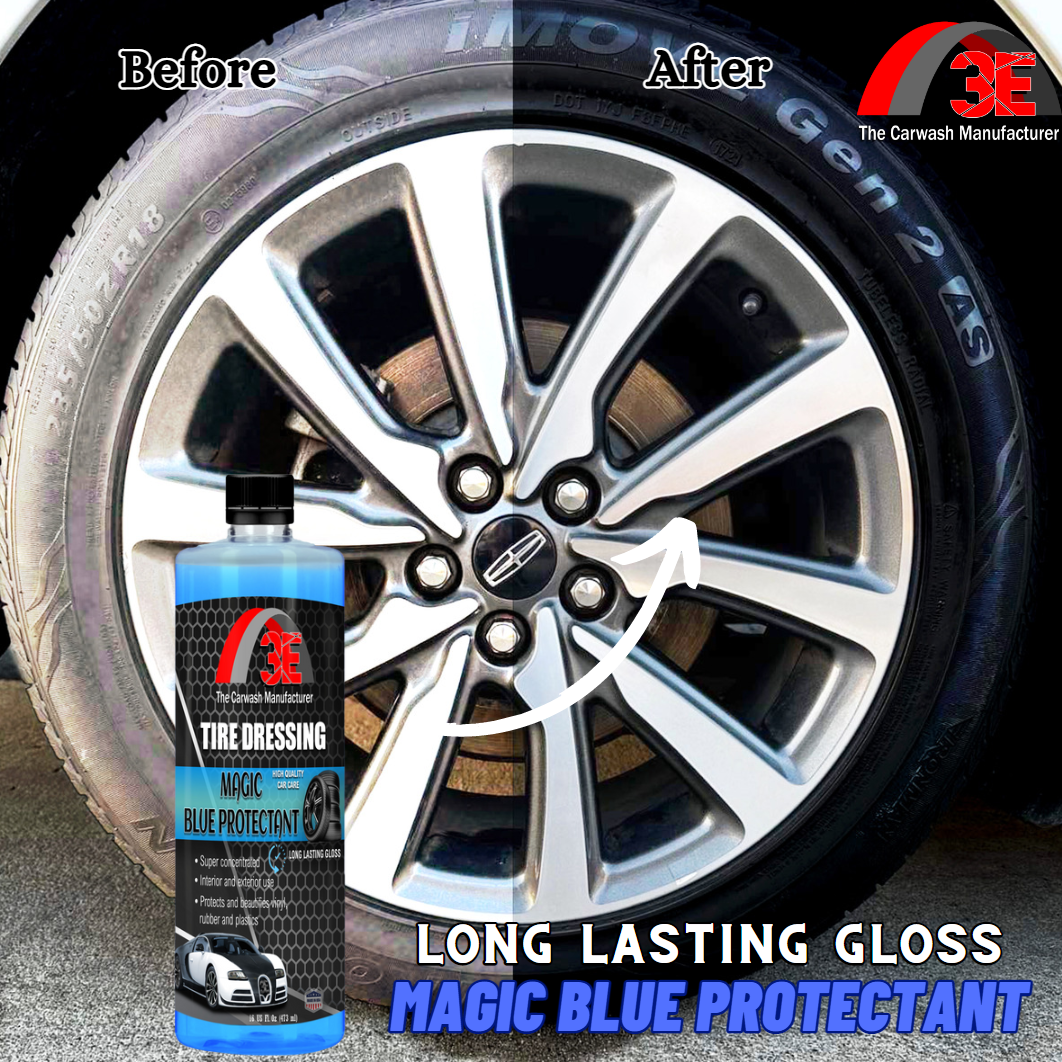 Magic Blue Tire Shine - Wipe on Only-3E-401GAL5