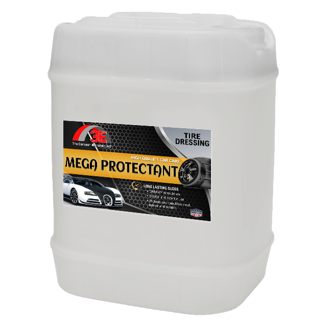 Mega Protectant Premium Sprayable Tire Shine - 3E The Carwash Manufacturer