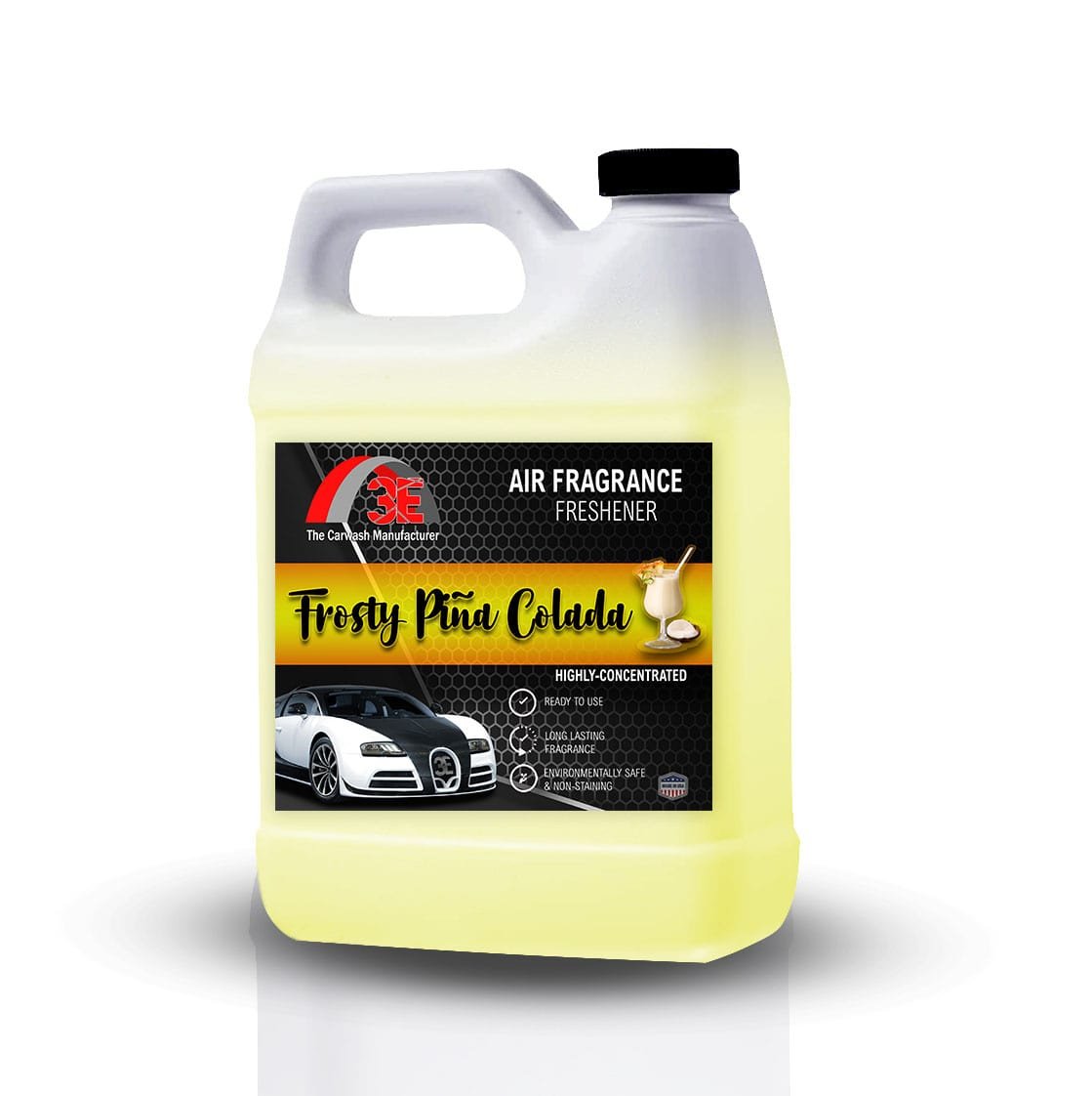 Frosty Pina Colada Air Freshener - 3E The Carwash Manufacturer
