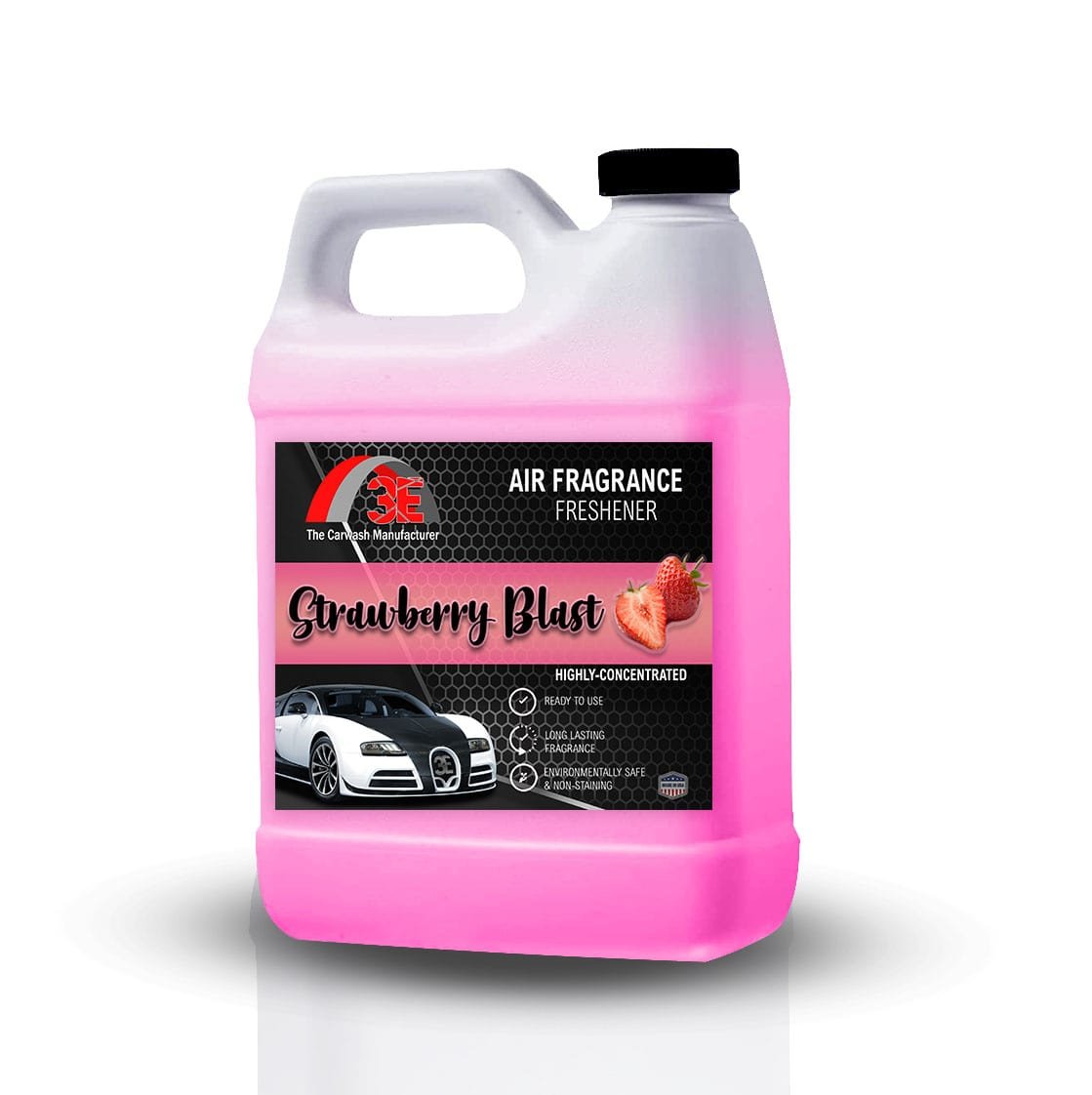Strawberry Blast Air Freshener - 3E The Carwash Manufacturer
