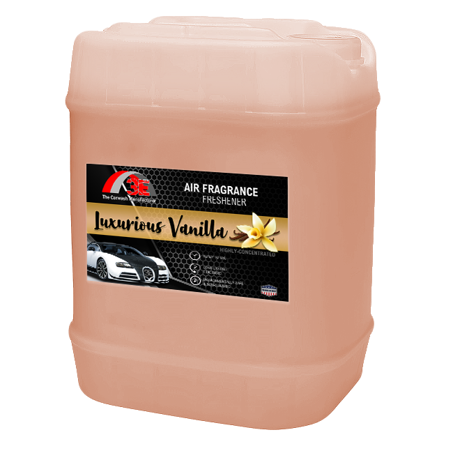 Luxurious Vanilla Air Freshener Long-Lasting Odor Eliminator for Home and Car - 3E The Carwash Manufacturer