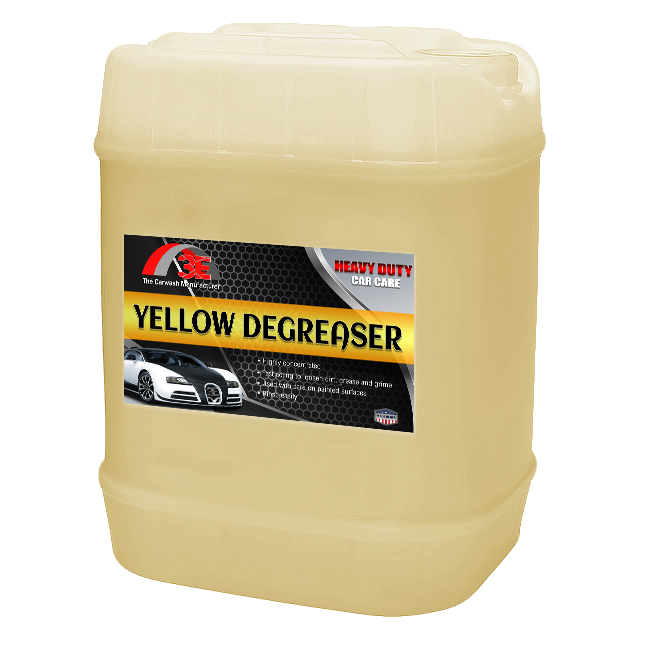 Yellow Degreaser (Gal) - 3E The Carwash Manufacturer