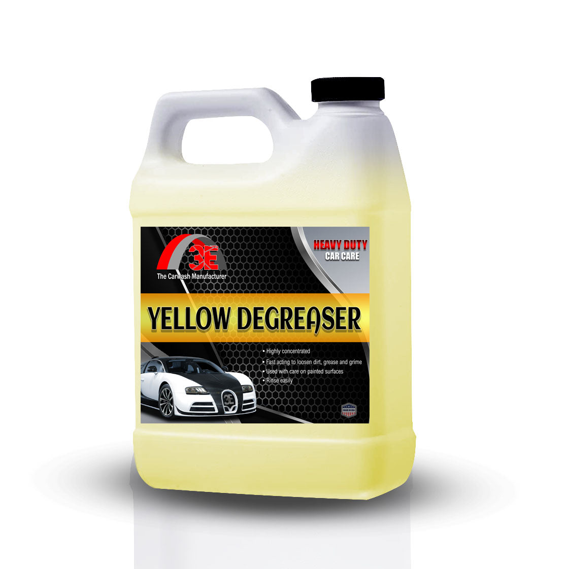 Yellow Degreaser - 3E The Carwash Manufacturer