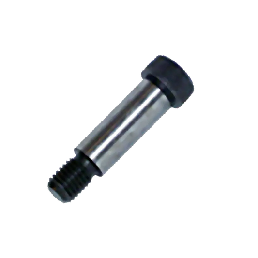0.75 x 2 inch stainless steel shoulder bolt with socket head and threaded end for car wash conveyor assemblies.