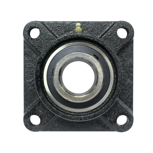 1.5in 4-Bolt Flange Bearing UC208-24 F208 – Cast Iron Housing for Tunnel Car Wash Systems.
