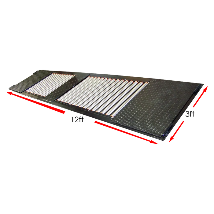 12ft x 3ft Rolling Correlator with Stainless Steel Pipe