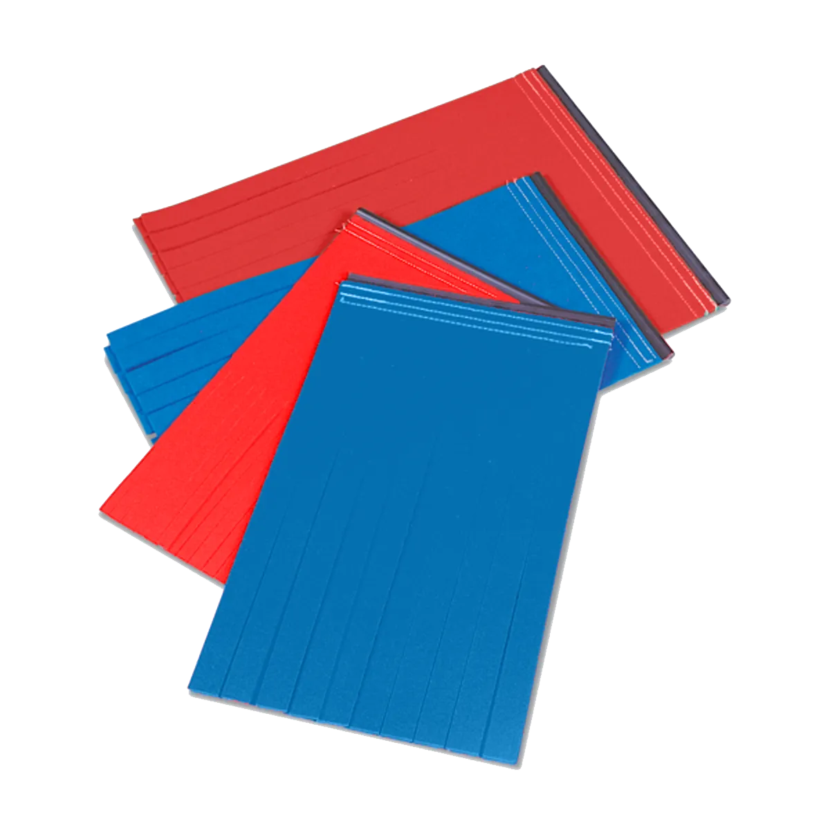 12 x 72 x 48 in Wrap Around Mitter Cloth Pad – Red and Blue Car Wash Replacement Pad.