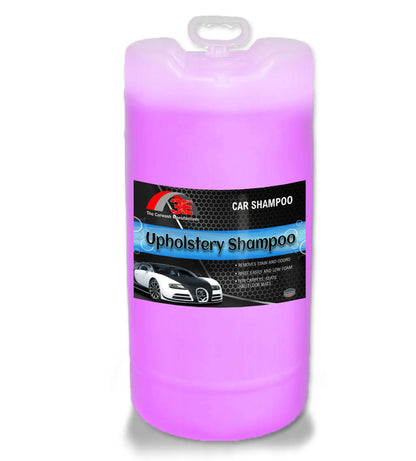 15 Gallon Upholstery Shampoo professional car shampoo and car wash soap for car wash owners and mobile auto detailing display image.