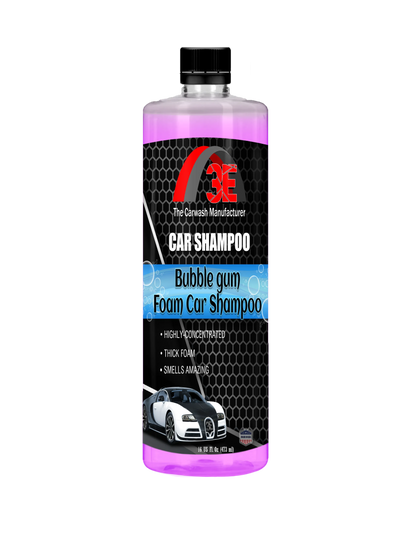 16oz Bubblegum Snow Foam Car Shampoo Purple – premium high foaming car wash soap for car care and mobile detailing.