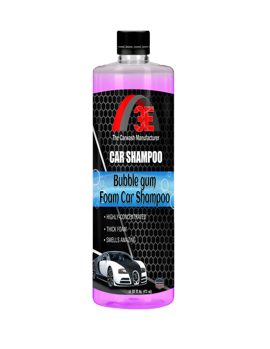 16oz Bubblegum Snow Foam Car Shampoo Purple – premium high foaming car wash soap for car care and mobile detailing.