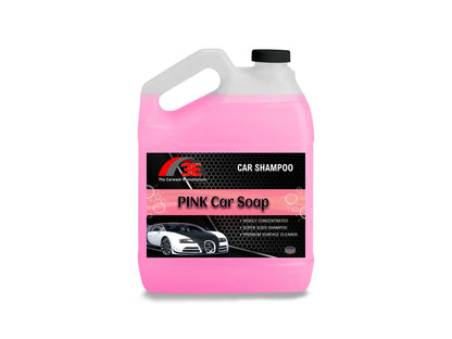 Pink Car Wash Soap – High Foaming Car Shampoo with Bubblegum Scent