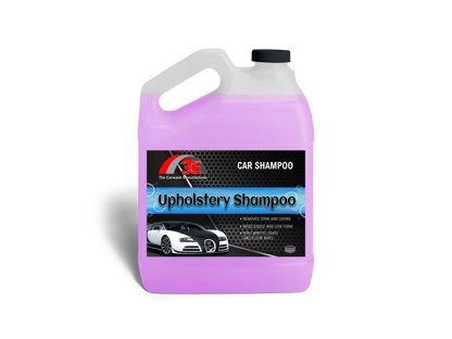 1 gallon Upholstery Shampoo – professional car shampoo and upholstery cleaner for carpets, seats, and floor mats.