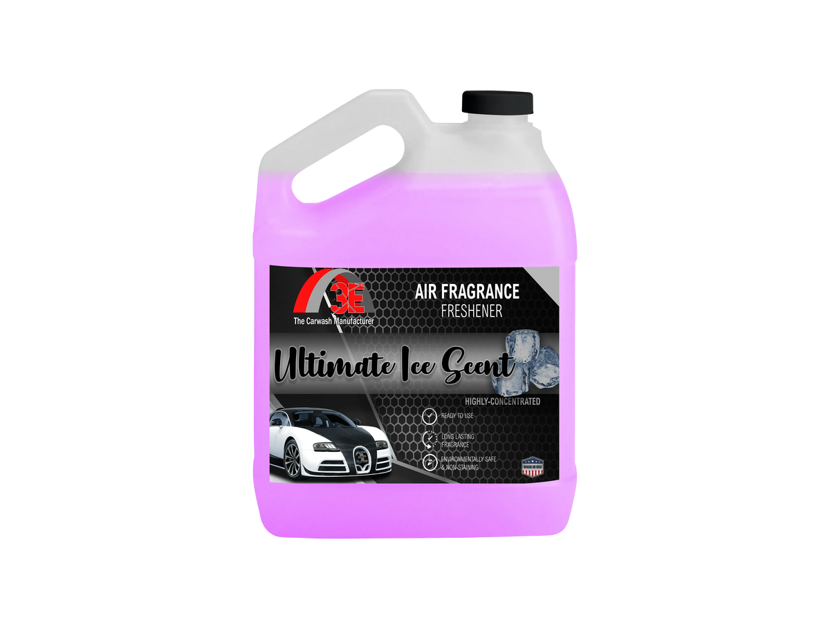 1 gallon 3E Ultimate Ice Air Freshener – long-lasting professional odor eliminator with cool, masculine scent.