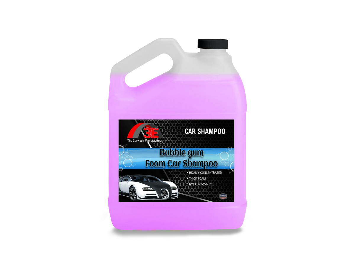 1 gallon Bubblegum Snow Foam Car Shampoo Purple – professional high foam car wash soap for mobile detailers.
