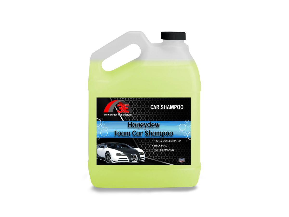 1 gallon Honeydew Car Shampoo – professional high foam car wash soap for car detailing and auto wash solutions display image.