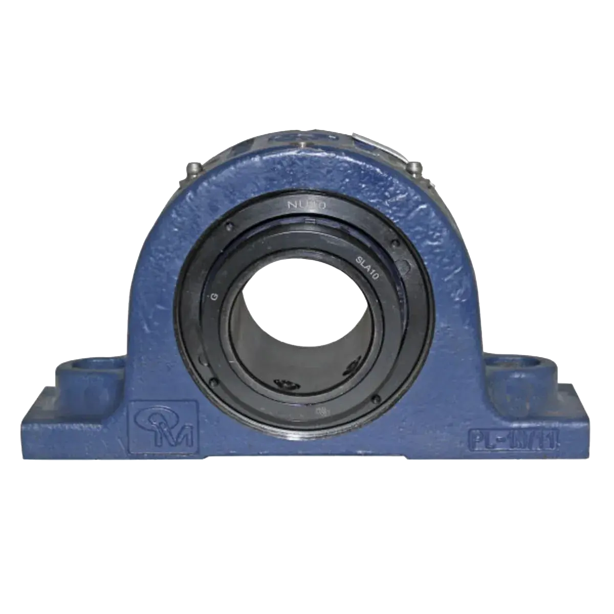 2-Bolt Pillow Bearing Block 1.5in Shaft – Heavy-Duty Double Roller Bearing for Tunnel Car Wash Mitter and Brush Systems.