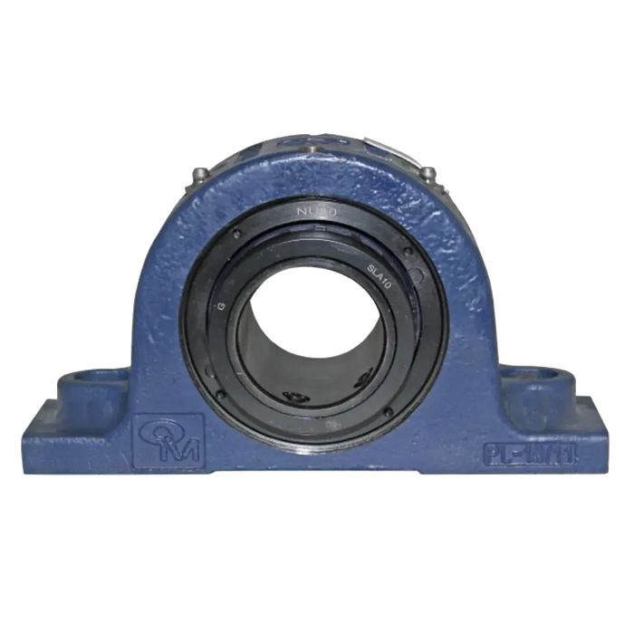 2-Bolt Pillow Bearing Block 1.5in Shaft – Heavy-Duty Double Roller Bearing for Tunnel Car Wash Mitter and Brush Systems.