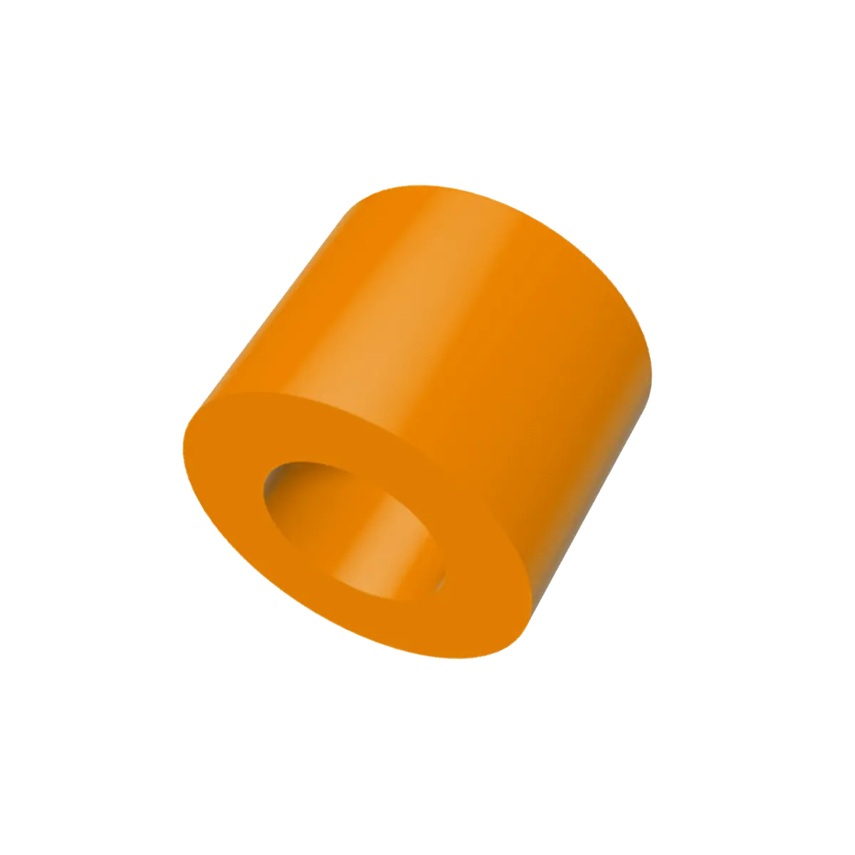 3-inch UHMW orange middle roller for Belanger Dura Trans conveyor systems used in automatic tunnel car wash equipment.