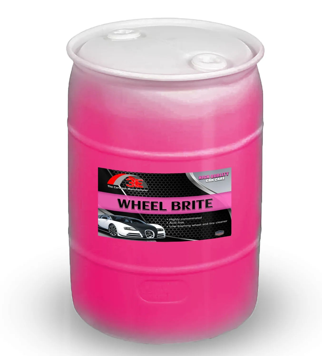 30 gal acid free wheel cleaner – professional non acidic formula for car wash owners.