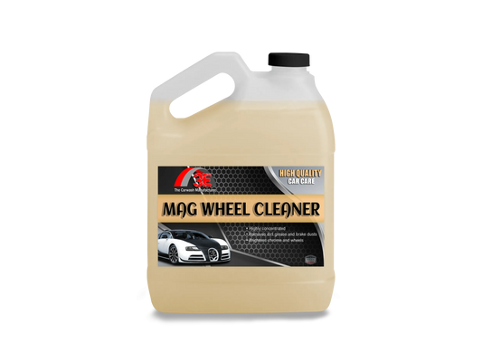 3E Mag Wheel Cleaner 1 gallon – acid based wheel cleaner for chrome and mag wheels display image.
