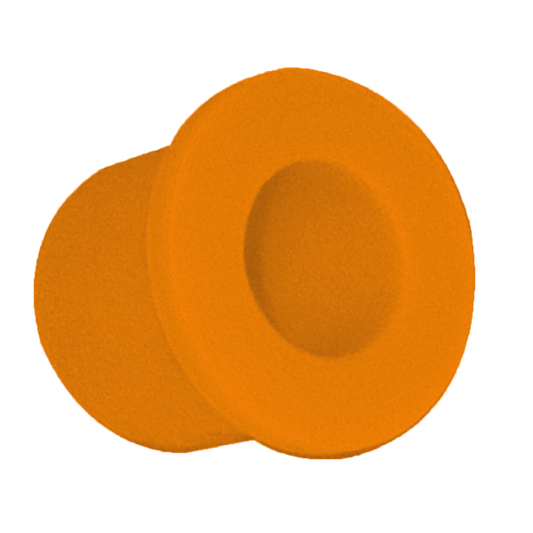 3E orange UHMW correlator bushing, 1 inch, replacement insert for 3E 12ft × 36in and 12ft × 48in correlators — item 700-10