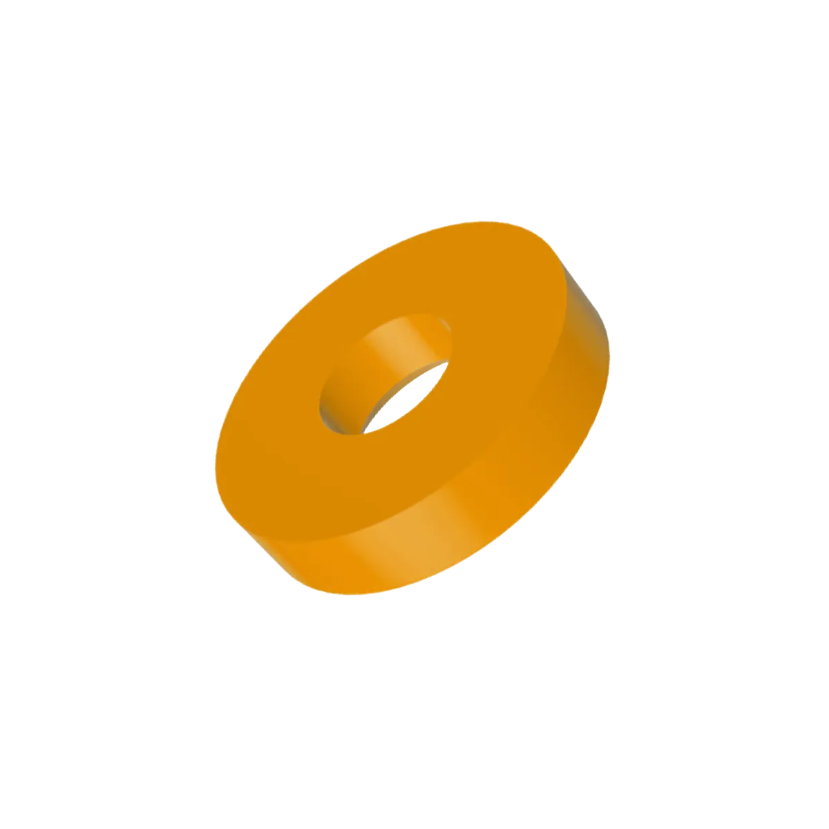 4-inch UHMW inner wheel roller replacement for Belanger DuraTrans conveyor systems.