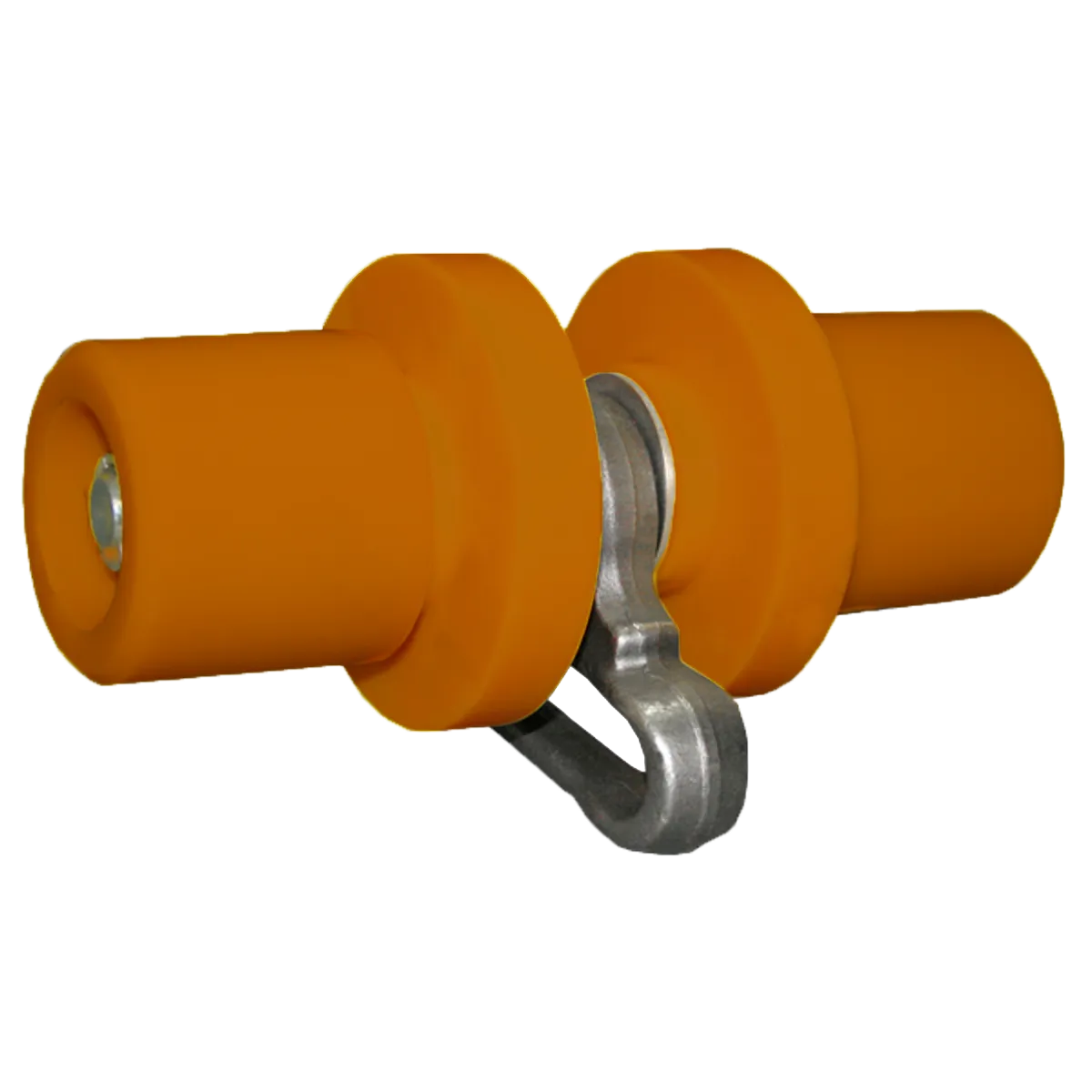 4 Wheel MacNeil Roller Assembly with X458 Link 2.5 inches Idler Wheel for car wash conveyor systems by 3E The Carwash Manufacturer in La Habra, California.