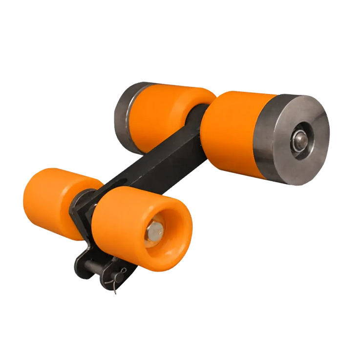 4 Wheel PECO Roller Assembly with D88K 2.5 in Idler Wheel by 3E The Carwash Manufacturer – Orange County CA.