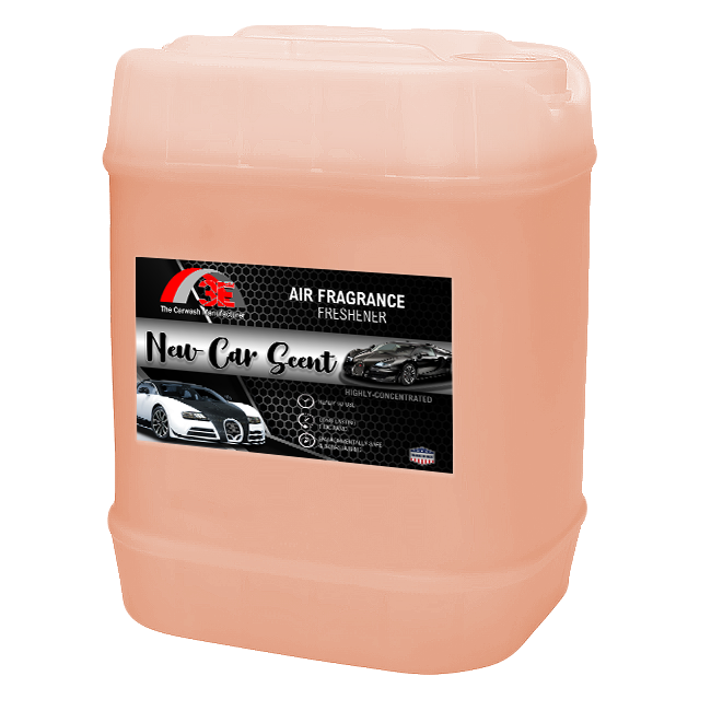 Car Wash Air Freshener – 5 Gallon Bulk Odor Eliminator | 18 Scents | Commercial Grade